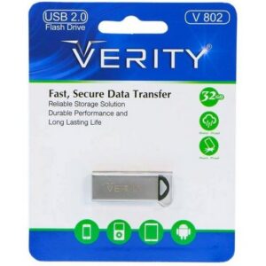 فلش مموری Verity مدل V802 ظرفیت 32 گیگابایت